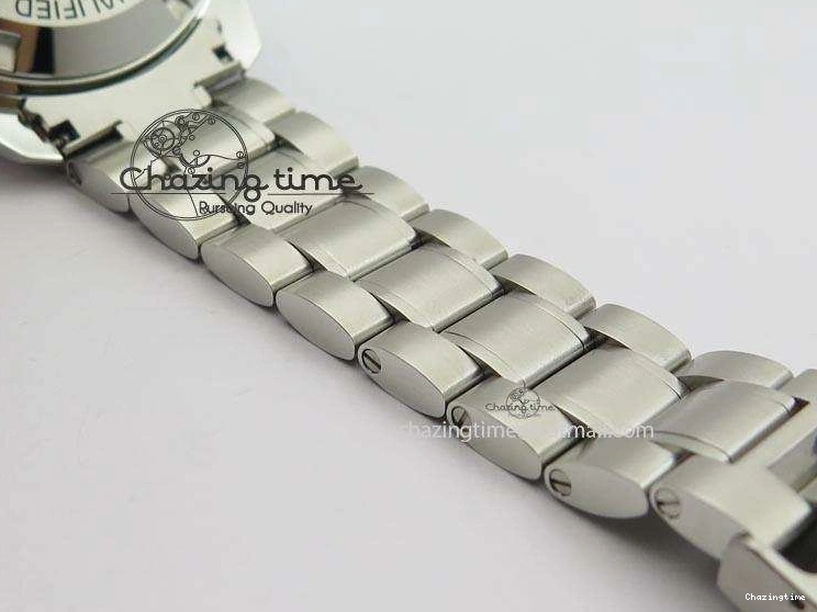 0419 Refined Speedmaster 50th Anniversary Black Dial On SS Bracelet 8232